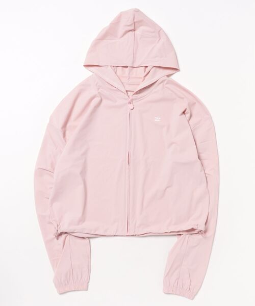 女性用Billabongビラボンボードウエア上下セット花柄バラ柄ピンクM BILLABONG ラッシュガード BILLABONG/ビラボン ショート丈ジップ
