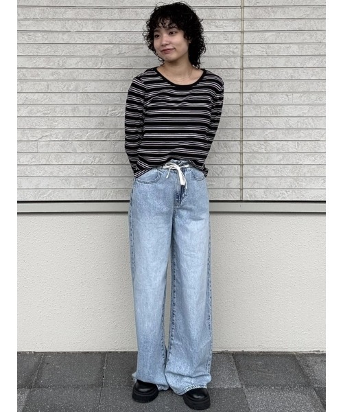 GAP tシャツ モダンリブ クロップドtシャツ レディース