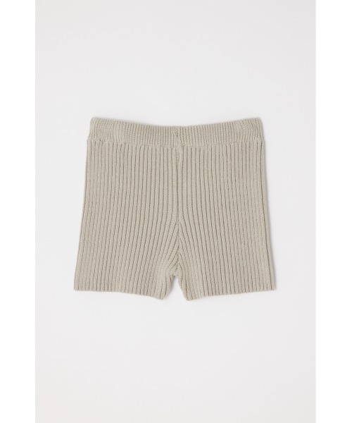 LAGUA GEM RIB KNIT ショートパンツ　ラグアジェム LAGUA GEM | RIB KNIT ショートパンツ (ショートパンツ ) |SHEL