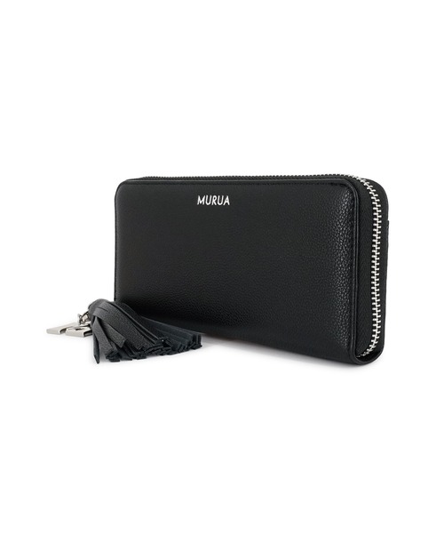 MURUA（ムルーア） 財布 ラウンドファスナー長財布 MR-W1321 タッセル