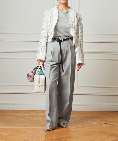IENA - ❇︎ 【週末限定価格！】新品　IENA LA BOUCLE レースカラーブラウス IENA（イエナ）の「《追加予約》IENA LA BOUCLE バテンレース