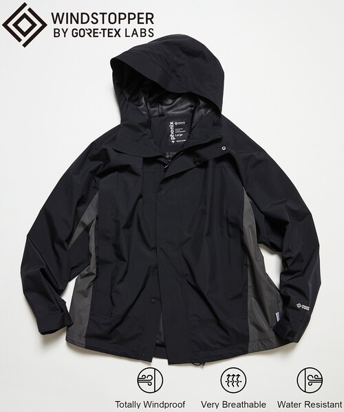 ジャケット・アウター +phenix/SP GORE-TEX WINDSTOPPER DOWN phenix ダウンジャケット ダウン +phenix/プラスフェニックス SP