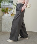 ワイドパンツ パンツ 「S・Mサイズ展開」ダブ...の詳細画像4