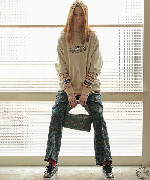 トレーナー スウェット H．A．K×BRENTS　プレミアム裏毛トレーナー レディース H.A.K トレーナー スウェット H．A．K×BRENTS プレミアム裏毛