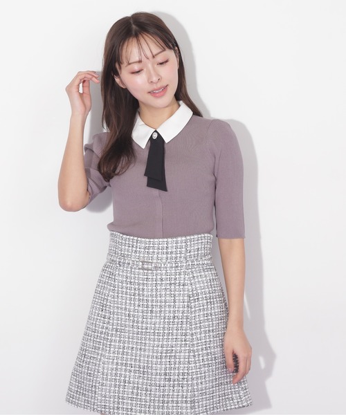 pelican vintageフリンジ付き五分袖ニットセーター 楽天市場】【楽天スーパーSALE☆50%OFF】フリンジニット / 公式