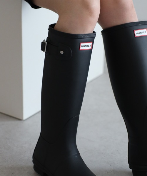 oganeHUNTERBOOT  ロングレインブーツ Bonjour Sagan（ボンジュールサガン） 長靴 レインブーツ 「HUNTER