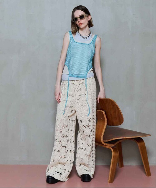 MAISON SPECIAL タンクトップ ノースリーブ Triple Layered Tank