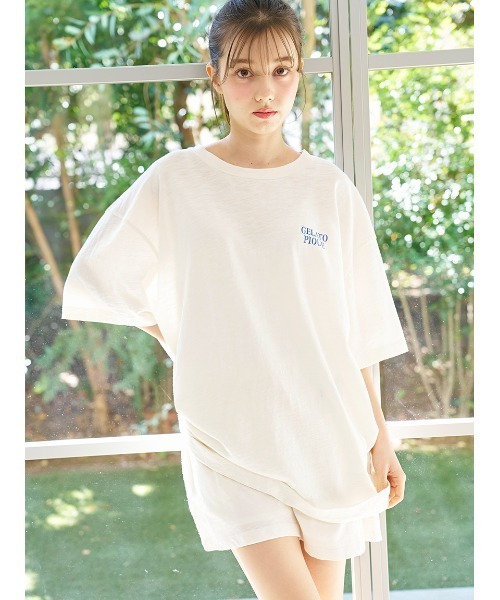 GELATO PIQUE ルームウェア 上下　 セット　パジャマ　新品　未使用 gelato pique パジャマ ルームウェア スムーズィーロゴ