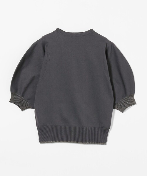 【美品】UNITED ARROWS ラメニット グリッターラメ クルーネック ニット