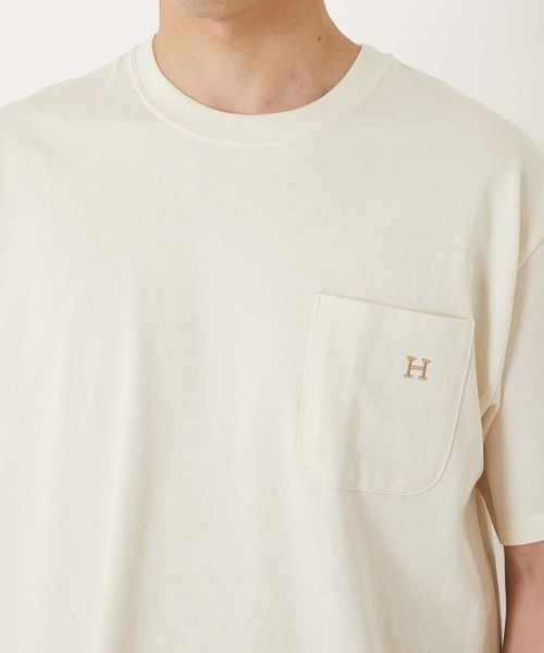 H.R. MARKET アイボリー ポケット付き長袖Tシャツ Tシャツ｜トップス｜ハリウッドランチマーケット公式通販｜聖林公司