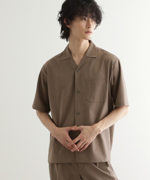 tk.TAKEO KIKUCHI シャツ 「吸水速乾」COOLMAX(R)サマーシャツ