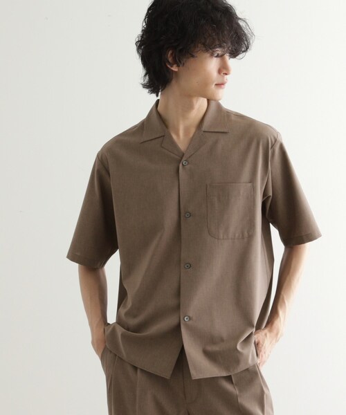 MUZE - COOLMAX BIGシャツ tk.TAKEO KIKUCHI シャツ 「吸水速乾」COOLMAX(R)サマーシャツ