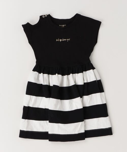 最終値下げ⭐︎新品未使用品 kate spade ノースリーブワンピース120 kate spade NEW YORK 「kate new york」 「KIDS」ボーダー柄