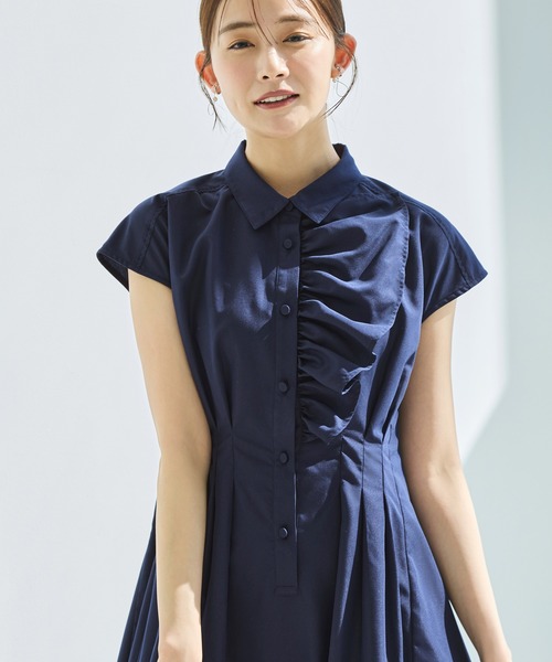 RUIRUE BOUTIQUE（ルイルエブティック） シャツワンピース 洗える