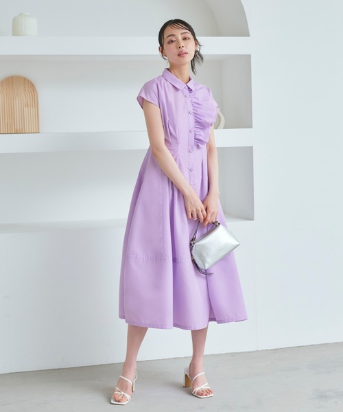 RUIRUE BOUTIQUE（ルイルエブティック） シャツワンピース 洗える