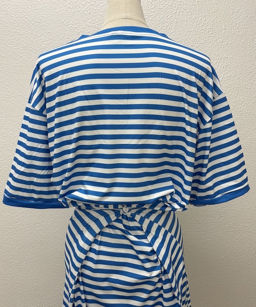 Kuroba ワンピース ボーダー柄Tシャツロングワンピース : ZOZOTOWN