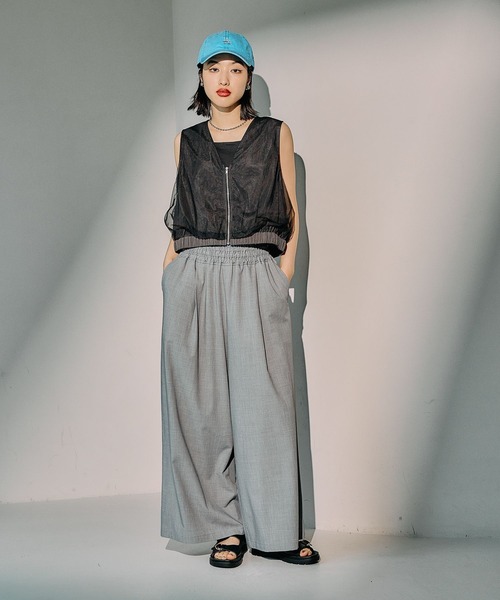 Y2K KATHARINE HAMNETT フレア スラックスパンツ Y2K KATHARINE HAMNETT フレア スラックスパンツ