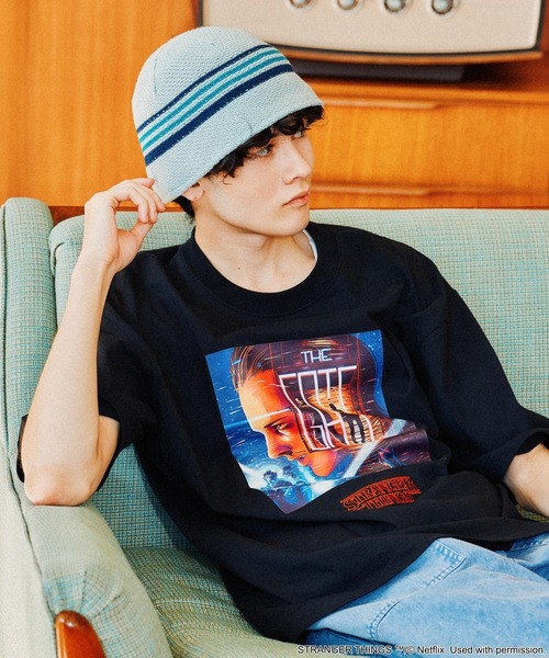 niko and… tシャツ 「STRANGER THINGS」コラボ プリントTシャツ