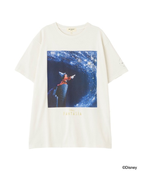tシャツ 「Disney Collection」FANTASIA / MICKEY MOUSE / FILM MAGIC T-SHIRT / AVIR Disney Collection》FANTASIA / MICKEY MOUSE / FILM MAGIC
