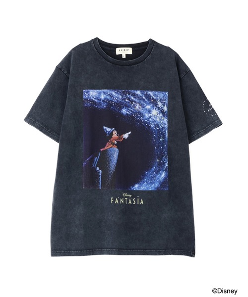 Disney Fantasia Mickey Mouse Tシャツ 海外限定 ディズニー Disney Collection》FANTASIA / MICKEY MOUSE / PRINT T-SHIRT