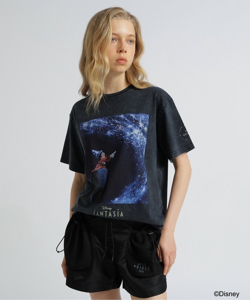 tシャツ 「Disney Collection」FANTASIA / MICKEY MOUSE / BROOM T-SHIRT / AVIREXWOM Disney tシャツ 「Disney Collection」FANTASIA / MICKEY MOUSE