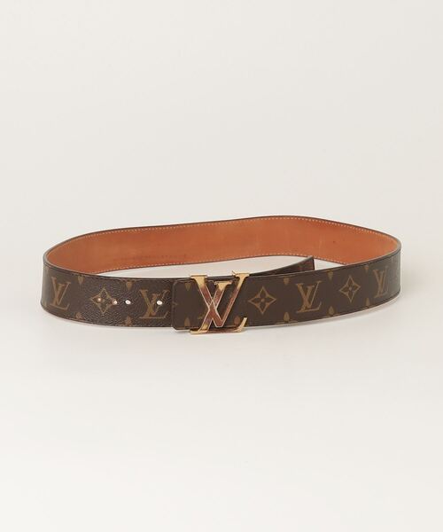 ルイヴィトン　ブランド　ブラウン　モノグラム　ベルト　レディース　お洒落 LOUIS VUITTON 「LOUIS VUITTON」 モノグラム LVバックル ベルト