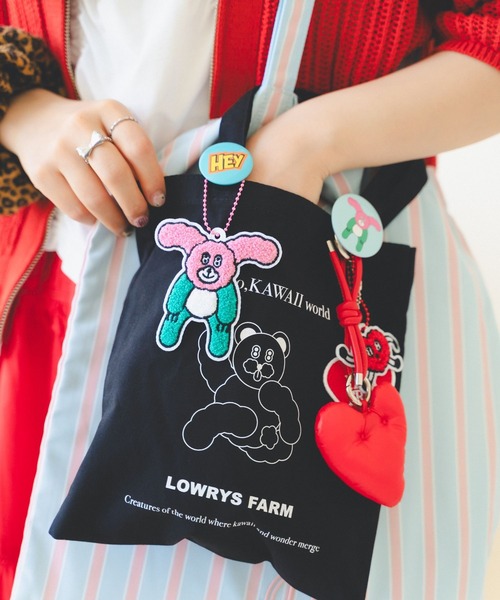 LOWRYS FARM（ローリーズファーム） カラフルパファーチャーム 524521