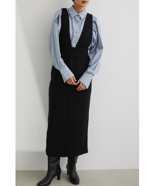 「STYLEMIXER」 ニットスカート SMALL ブラック レディース_画像7