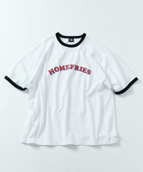「FREAK'S STORE」 半袖Tシャツ LARGE イエロー メンズ