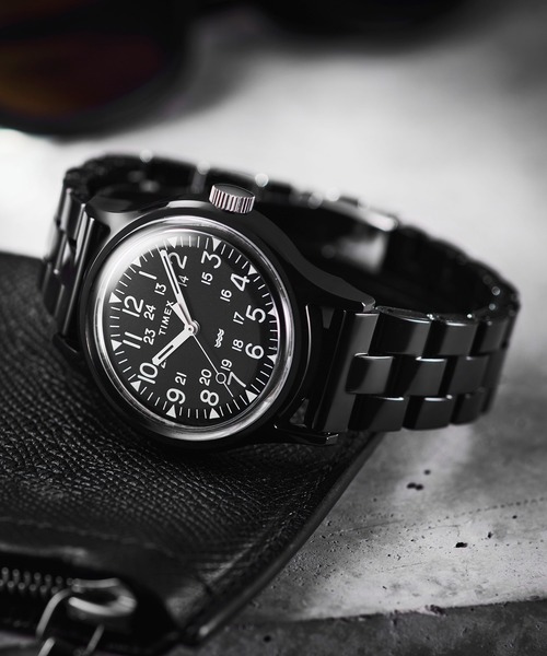 TIMEX 「TIMEX」 アナログ腕時計 FREE ブラック メンズ