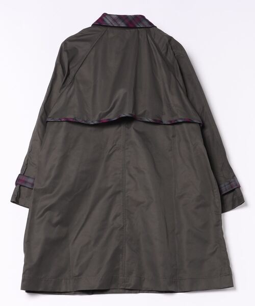 「TINA：JOJUN」 トレンチコート M グレー レディース_画像2