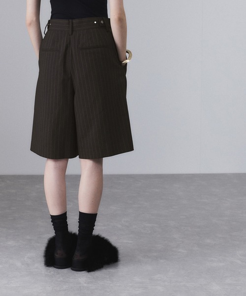 ADAM ET ROPE'（アダムエロペ） パンツ 「サステナブル」ソリッド