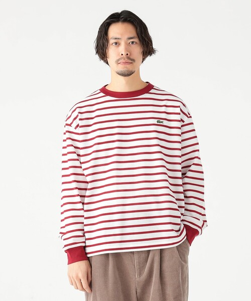 LACOSTE（ラコステ） tシャツ 「別注」LACOSTE / カノコ ボーダー