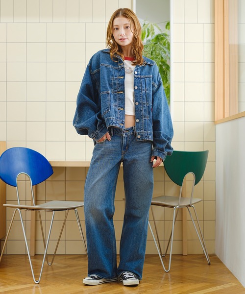 Levi's（リーバイス） デニムジャケット gジャン バルーンスリーブ