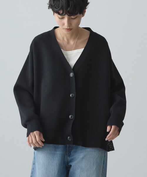 「AMERICAN HOLIC」 カーディガン L ブラック レディース