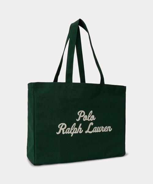 Polo Ralph Lauren トートバッグ 405962436 エンブロイダリー POLO RALPH LAUREN トートバッグ エンブロイダリー キャンバス