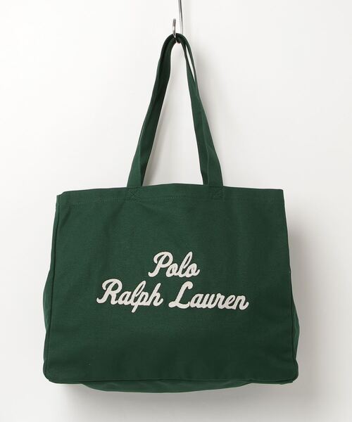 POLO RALPH LAUREN エンブロイダリー キャンバス トート POLO RALPH LAUREN トートバッグ エンブロイダリー キャンバス