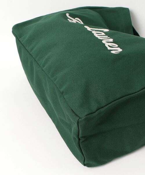 POLO RALPH LAUREN トートバッグ エンブロイダリー キャンバス