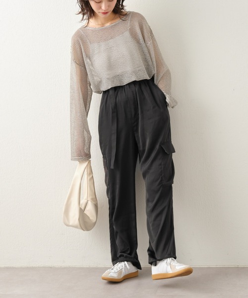 「CIAOPANIC TYPY」 カーゴパンツ MEDIUM グレー系その他 レディース