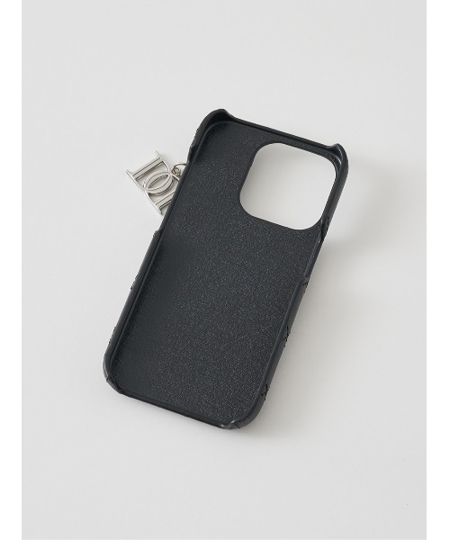 Darich スマホケース キルティングビジューDDチャームiPhone