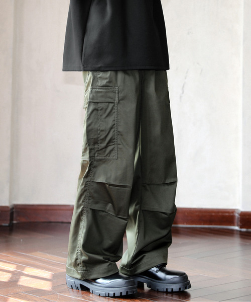 Dickies（ディッキーズ） カーゴパンツ LARGE カーキ メンズ