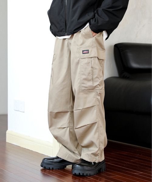 Dickies（ディッキーズ） カーゴパンツ LARGE カーキ メンズ