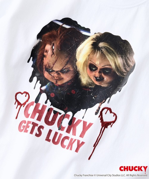 90s Chucky チャイルドプレイ チャッキーの花嫁 プリントTシャツ XL UNIT（NIXON） tシャツ 「Child's Play/チャイルドプレイ」オリジナル