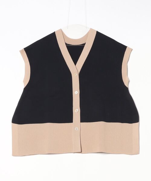 【お買い得！】UNITED ARROWS/ベスト/ネイビー UNITED ARROWS 「UNITED ARROWS」 ニットベスト FREE ネイビー