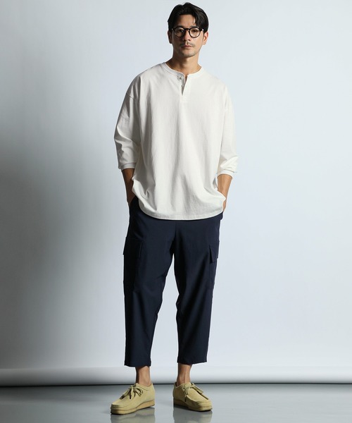 LANVIN en Bleu tシャツ 8オンス ヘビーウェイト オーバーサイズ