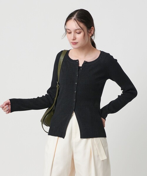 INVERALLAN◇カーディガン(厚手)/--/ウール/GRY INVERALLAN