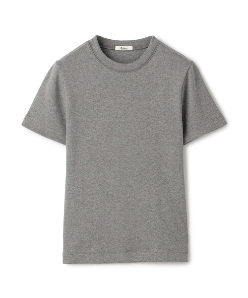 Edition（エディション） tシャツ 半袖 コットンモダールフライス T