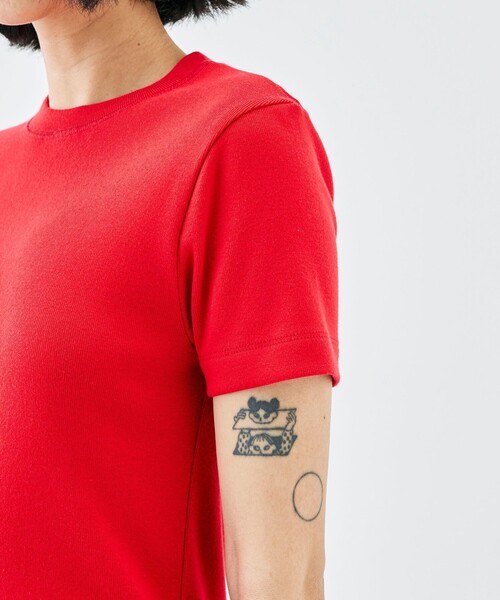 Edition（エディション） tシャツ 半袖 コットンモダールフライス T