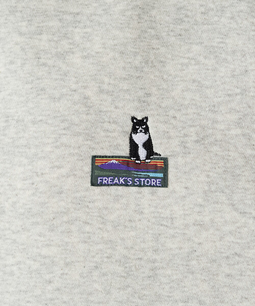 トレーナー スウェット 限定展開　FREAK'S STORE OUTDOORS アニマル 刺繍 ワンポイント スウェット レディース | FREAK'S STORE | 13