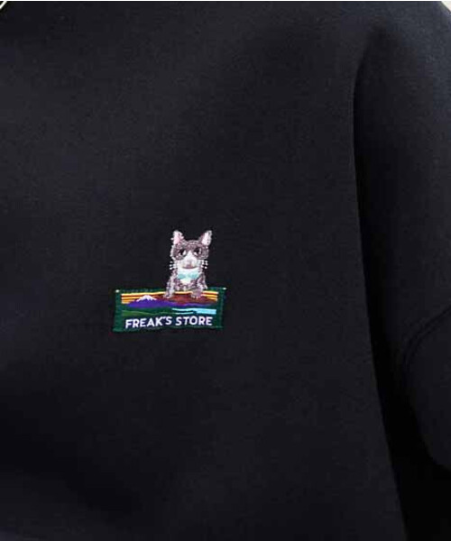 トレーナー スウェット 限定展開　FREAK'S STORE OUTDOORS アニマル 刺繍 ワンポイント スウェット レディース | FREAK'S STORE | 19